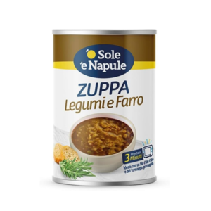 Zuppa di Cereali Con Legumi e Farro <br> 400 g <br> O SOLE’NAPULE